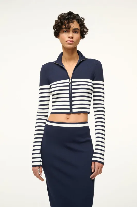 RAFT TOP | NAVY WHITE sold by STAUD