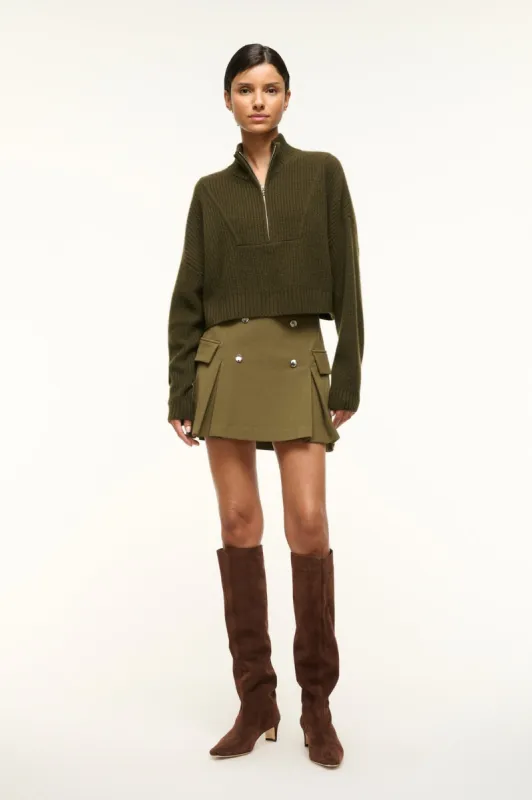 DIVISION SKIRT | SERGEANT GREEN sold by STAUD