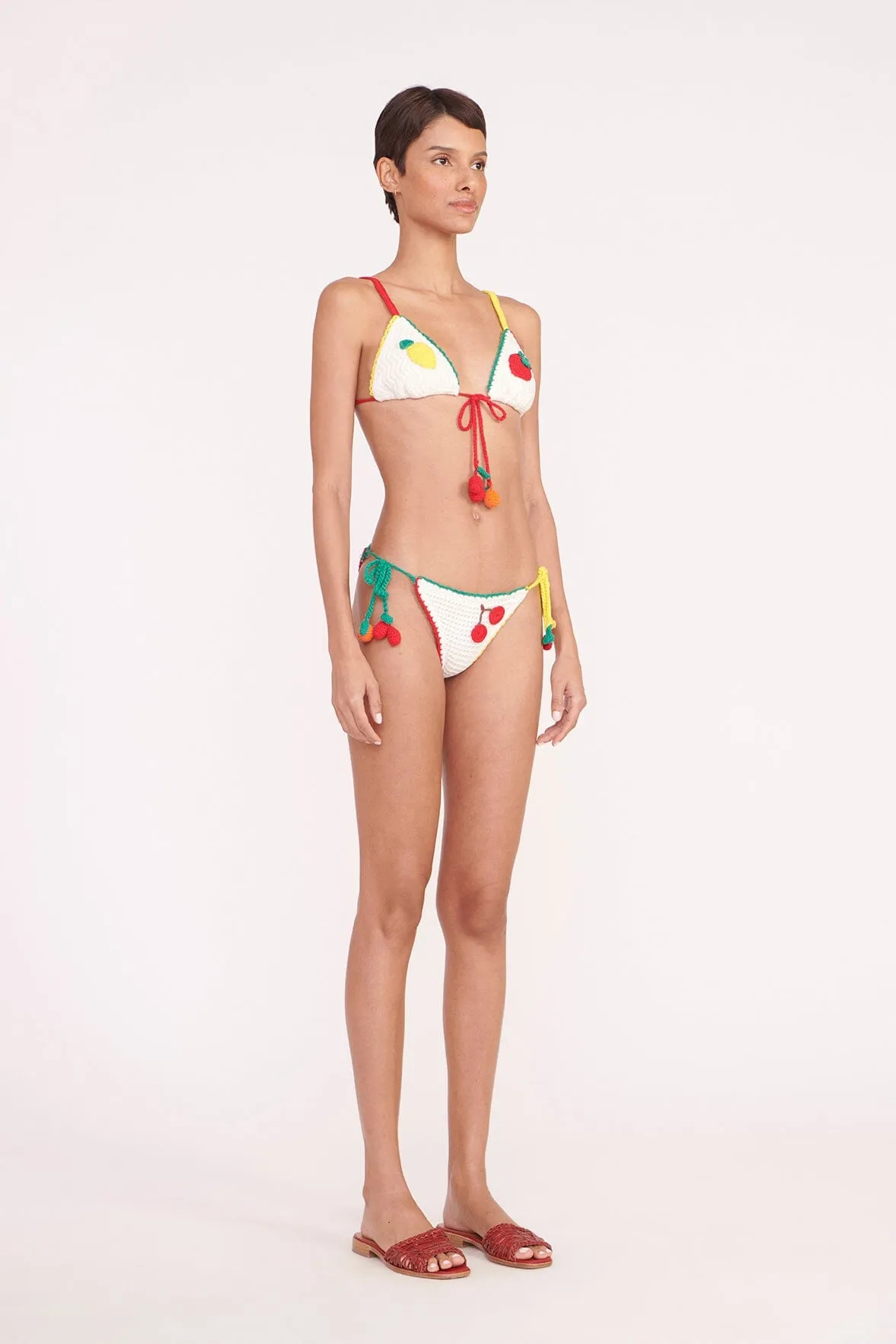 CROCHET BIKINI BOTTOM | CROCHET FRUIT sold by STAUD product image thumbnail 3