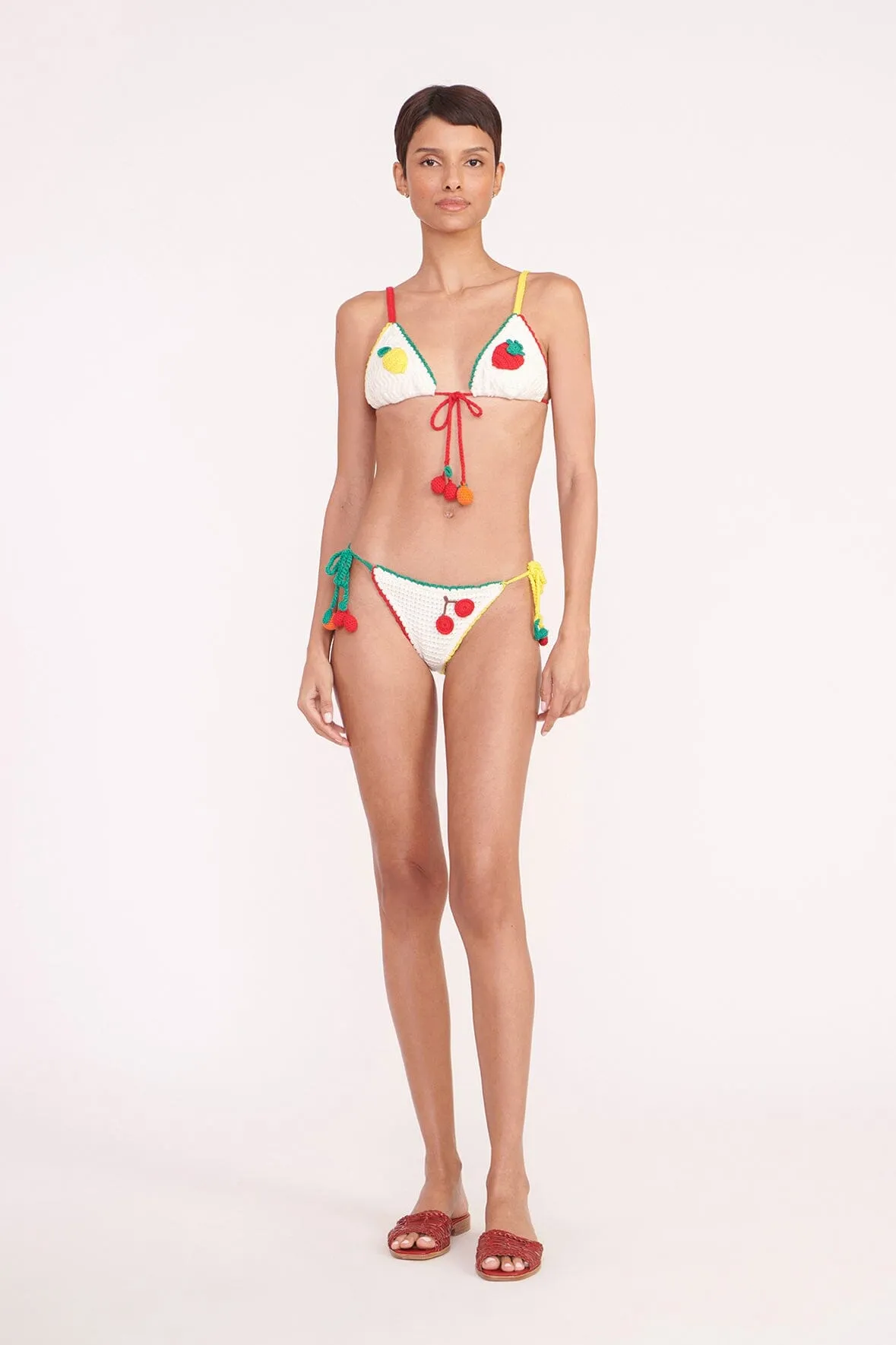 CROCHET BIKINI BOTTOM | CROCHET FRUIT sold by STAUD