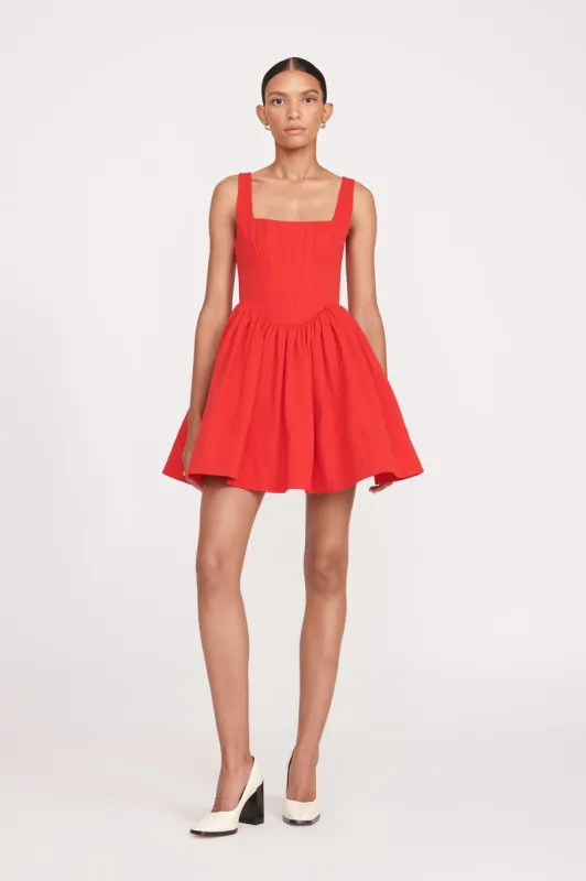 LANDSCAPE DRESS | POINSETTIA made by STAUD