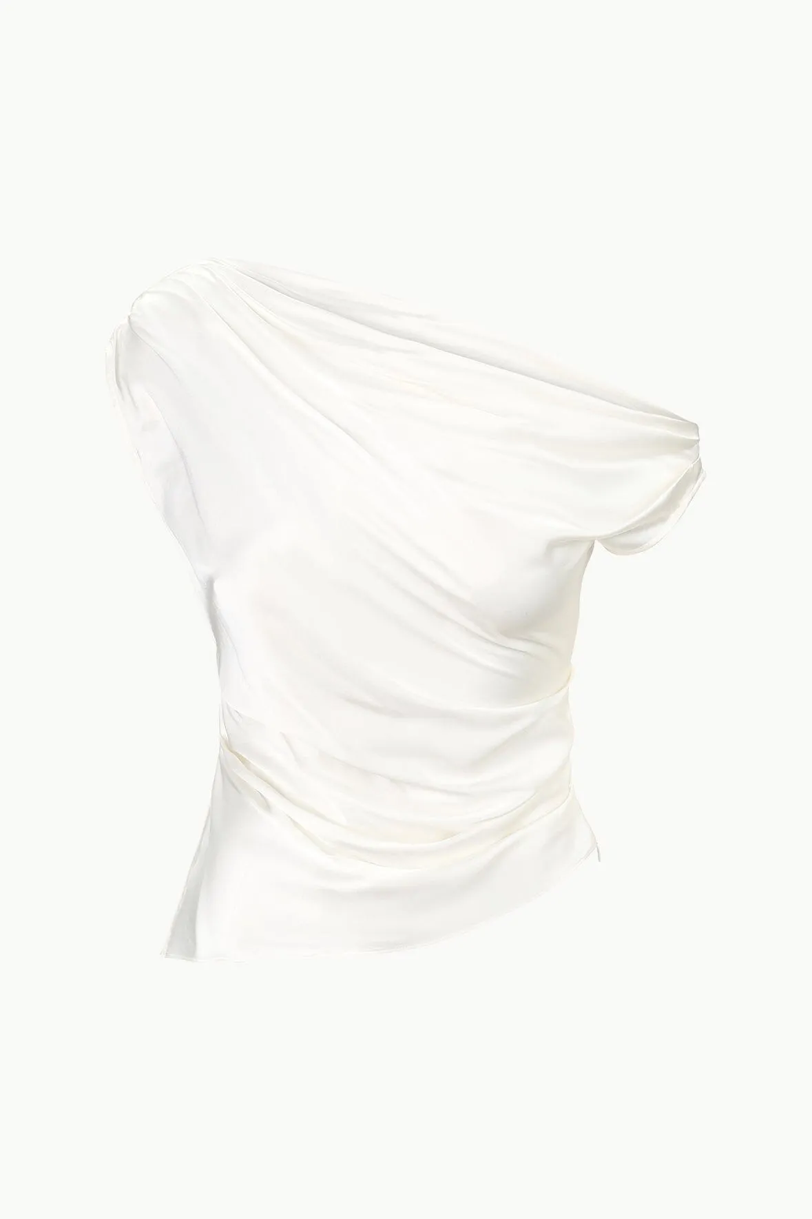 PHARE SILK TOP | IVORY sold by STAUD product image thumbnail 4