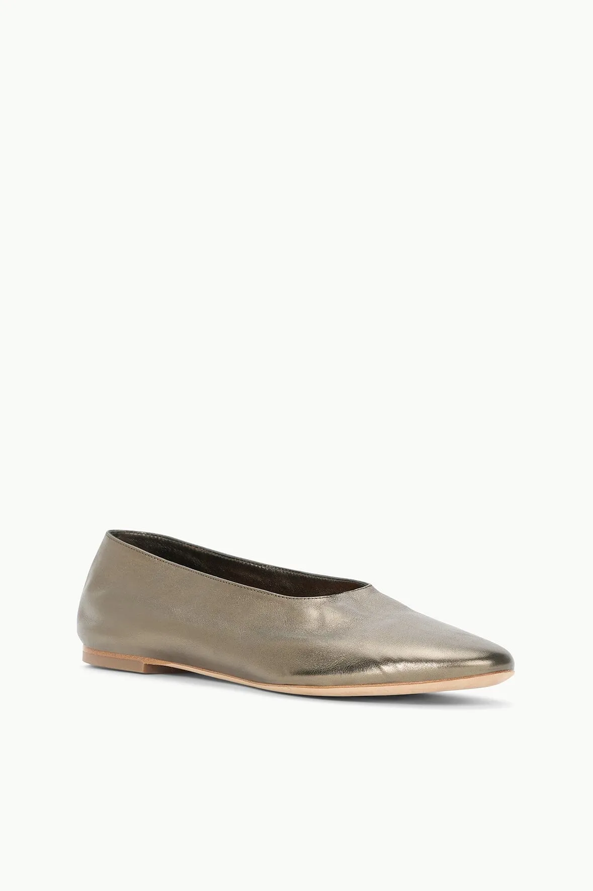 ALBA BALLET FLAT | AGED BRONZE sold by STAUD product image thumbnail 3