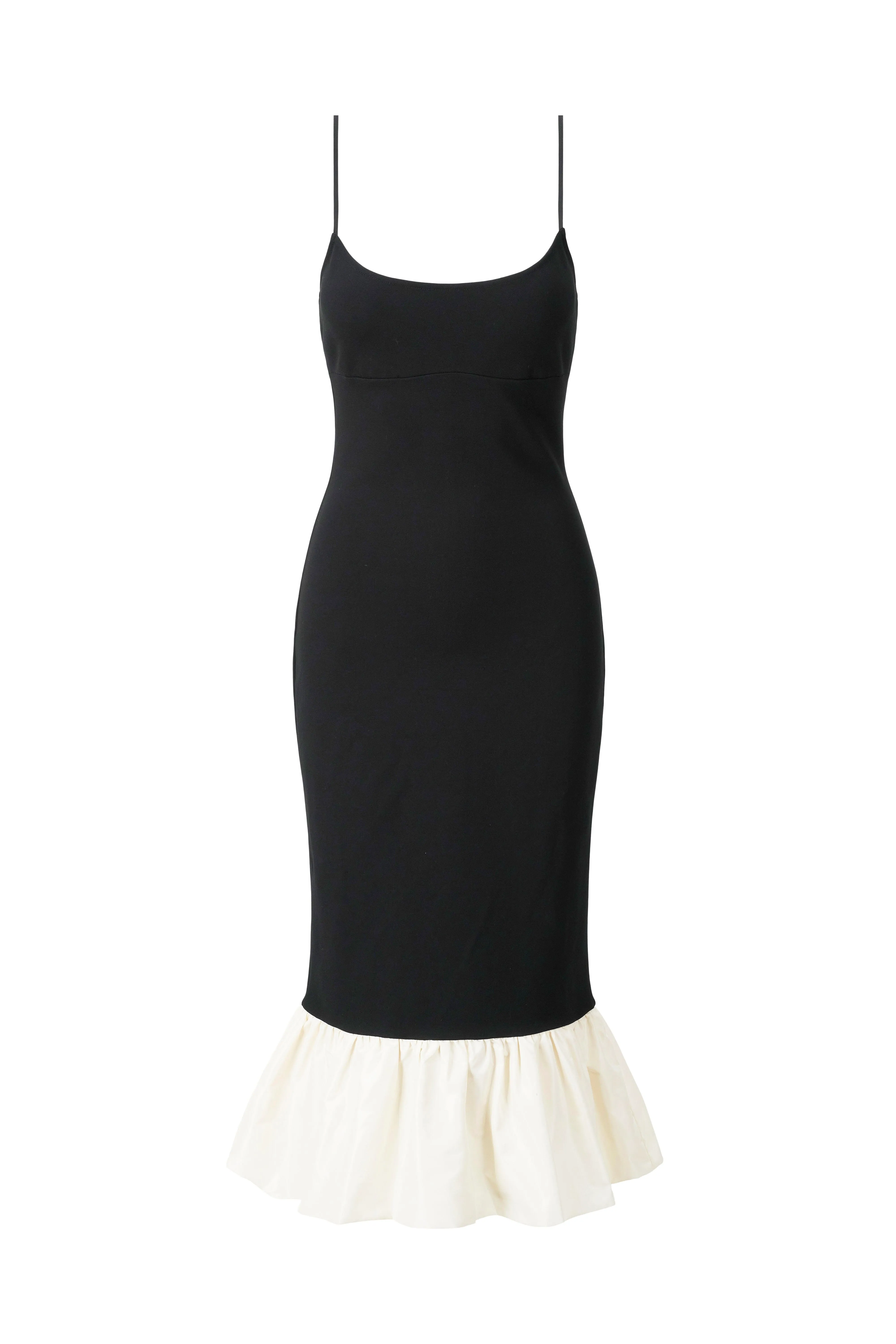 FARIDAH DRESS | BLACK IVORY sold by STAUD product image thumbnail 5