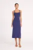 PAITYN DRESS | NAVY sold by STAUD