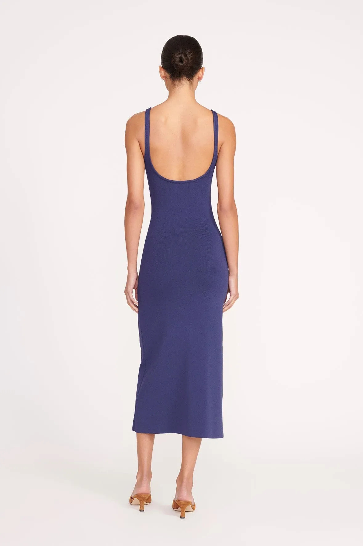PAITYN DRESS | NAVY sold by STAUD product image thumbnail 3