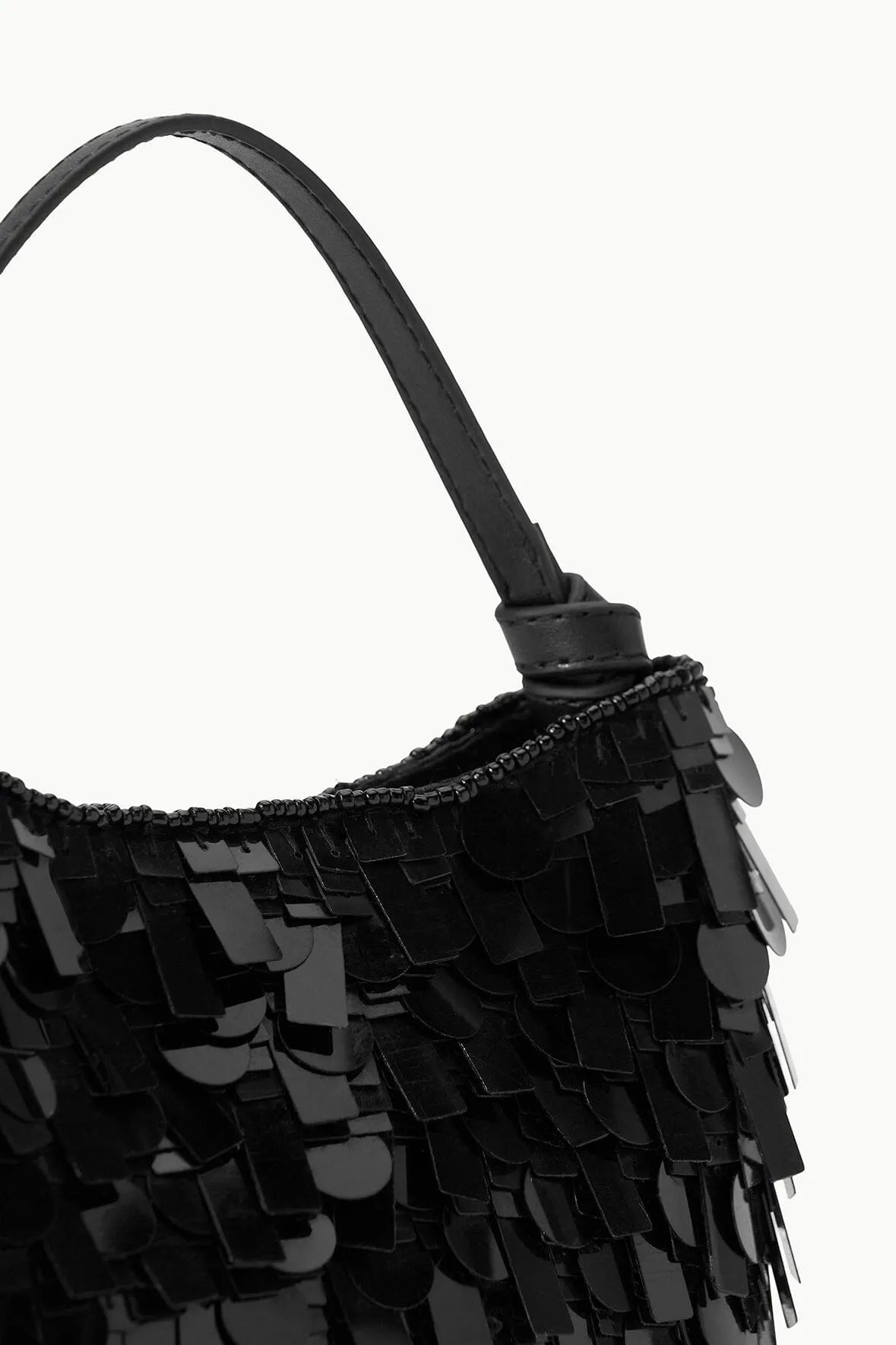 CRESCENT MINI BAG | BLACK sold by STAUD product image thumbnail 5
