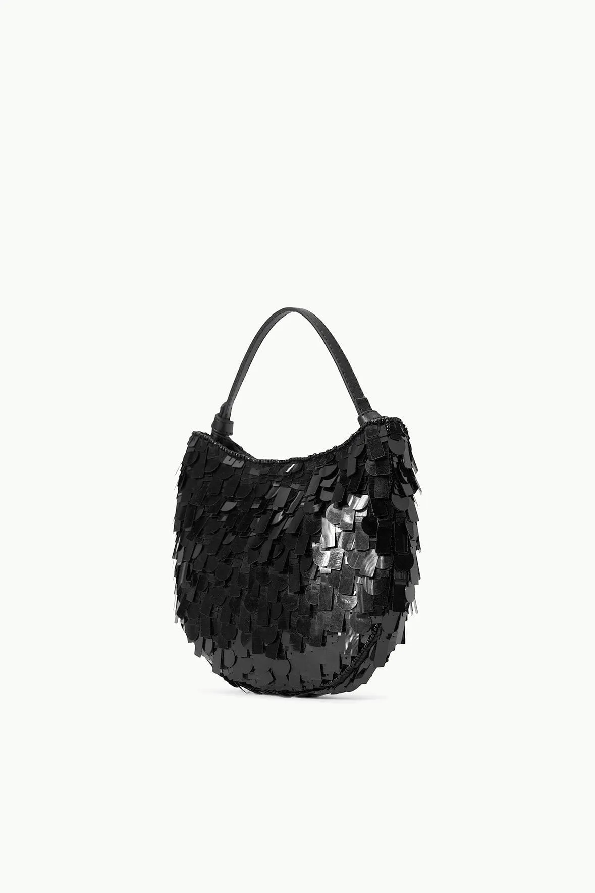 CRESCENT MINI BAG | BLACK sold by STAUD product image thumbnail 4