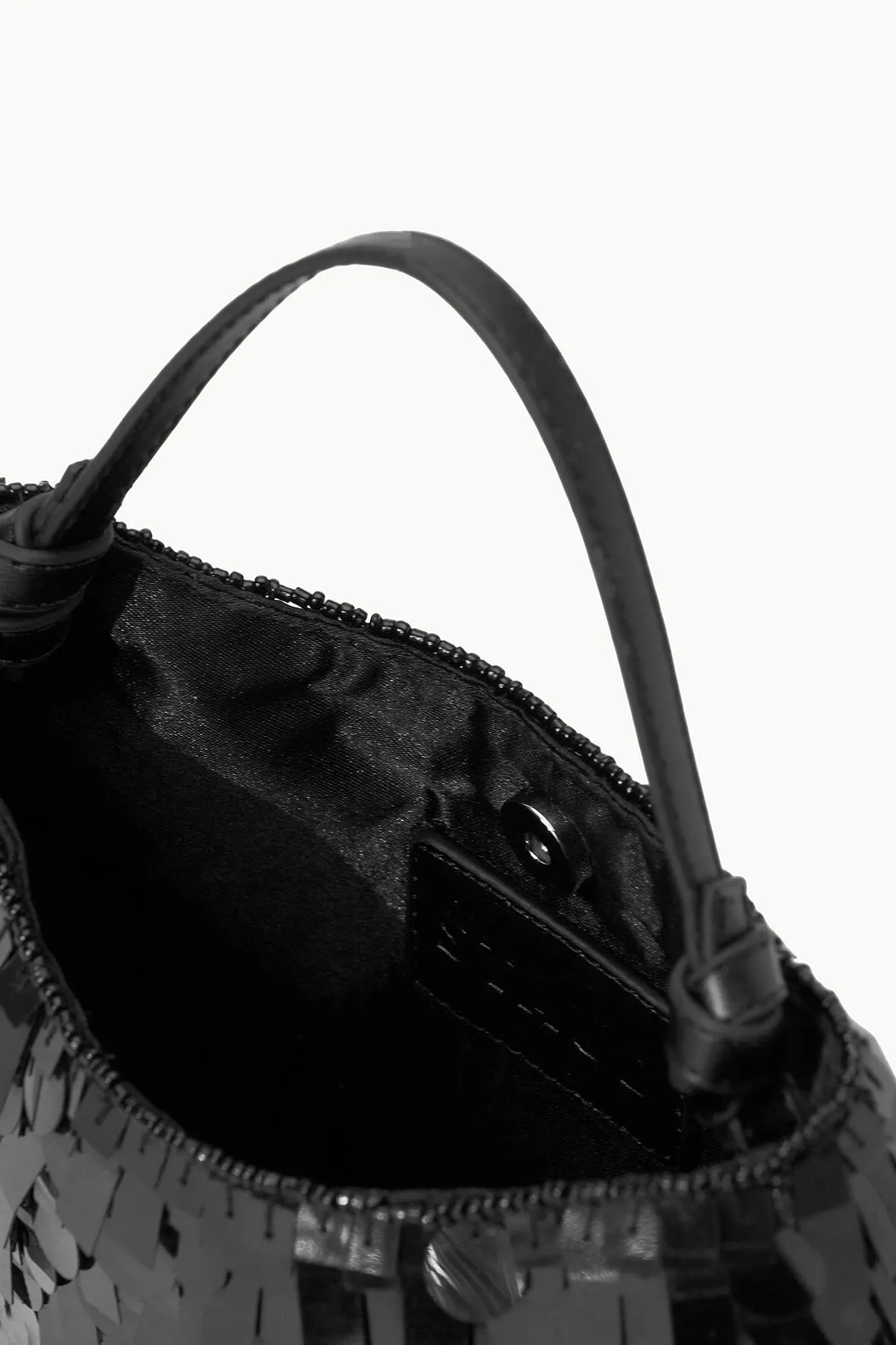 CRESCENT MINI BAG | BLACK sold by STAUD product image thumbnail 3