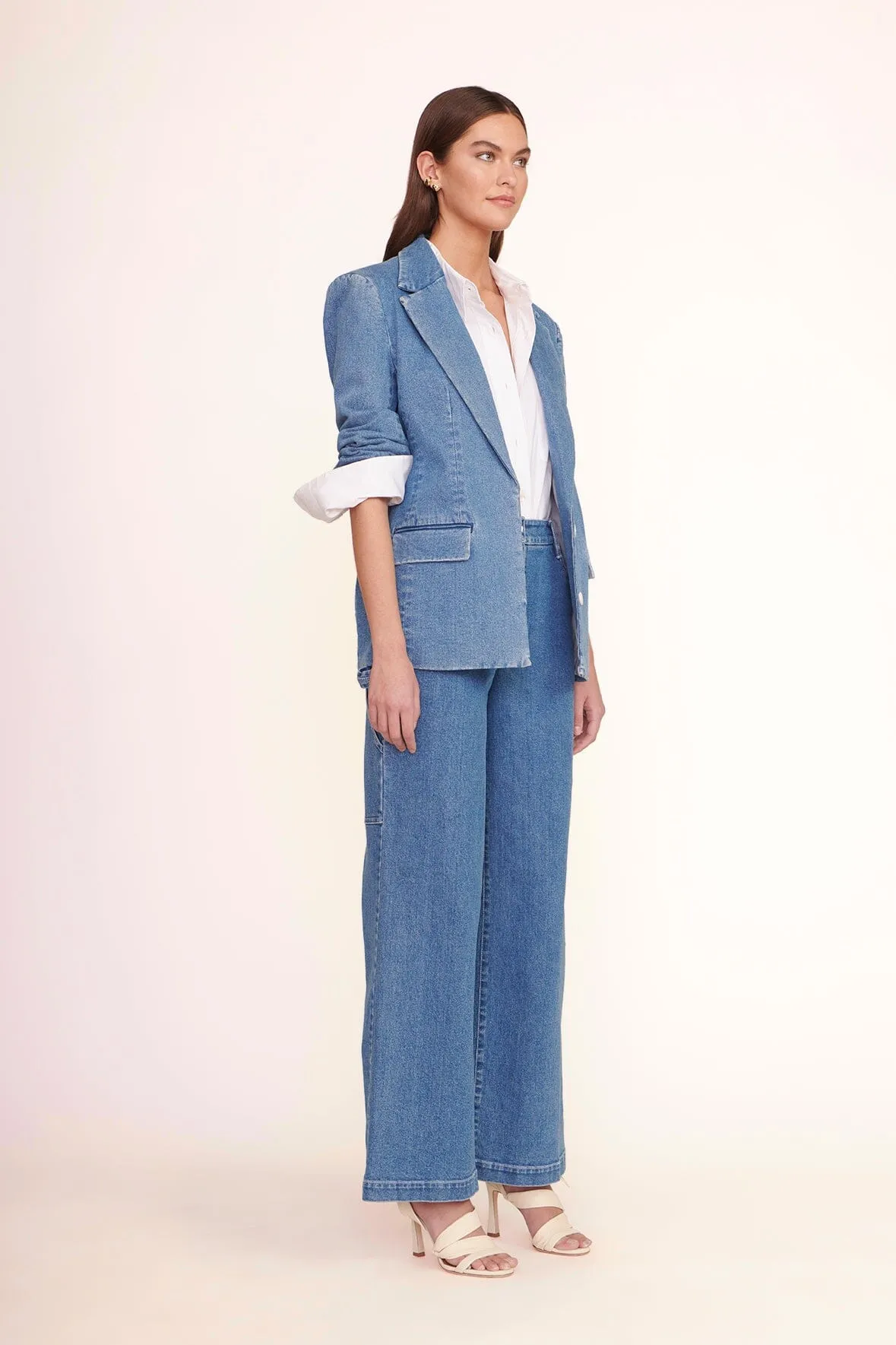 PAINTER PANT | MEDIUM WASH sold by STAUD product image thumbnail 2