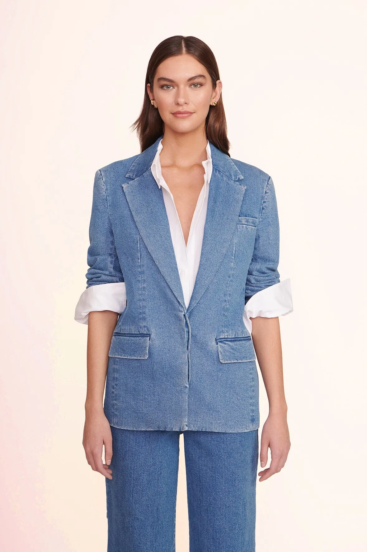 PAINTER PANT | MEDIUM WASH sold by STAUD product image thumbnail 4