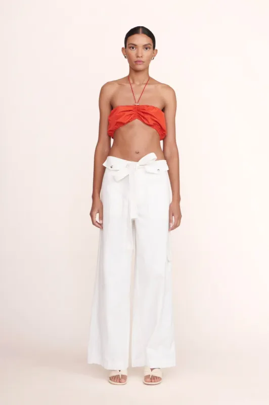 BRAYDEN PANT | IVORY sold by STAUD