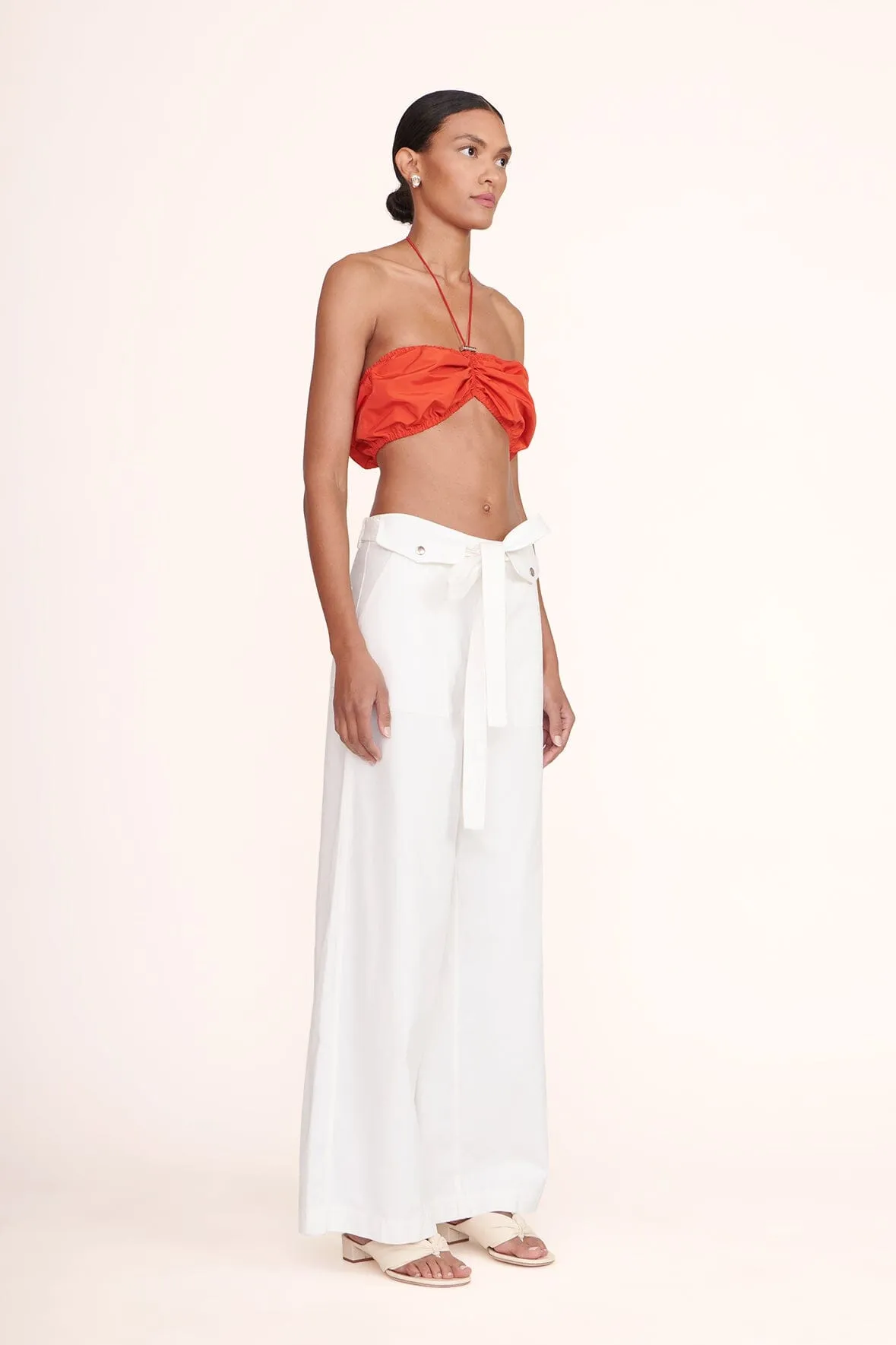 BRAYDEN PANT | IVORY sold by STAUD product image thumbnail 2