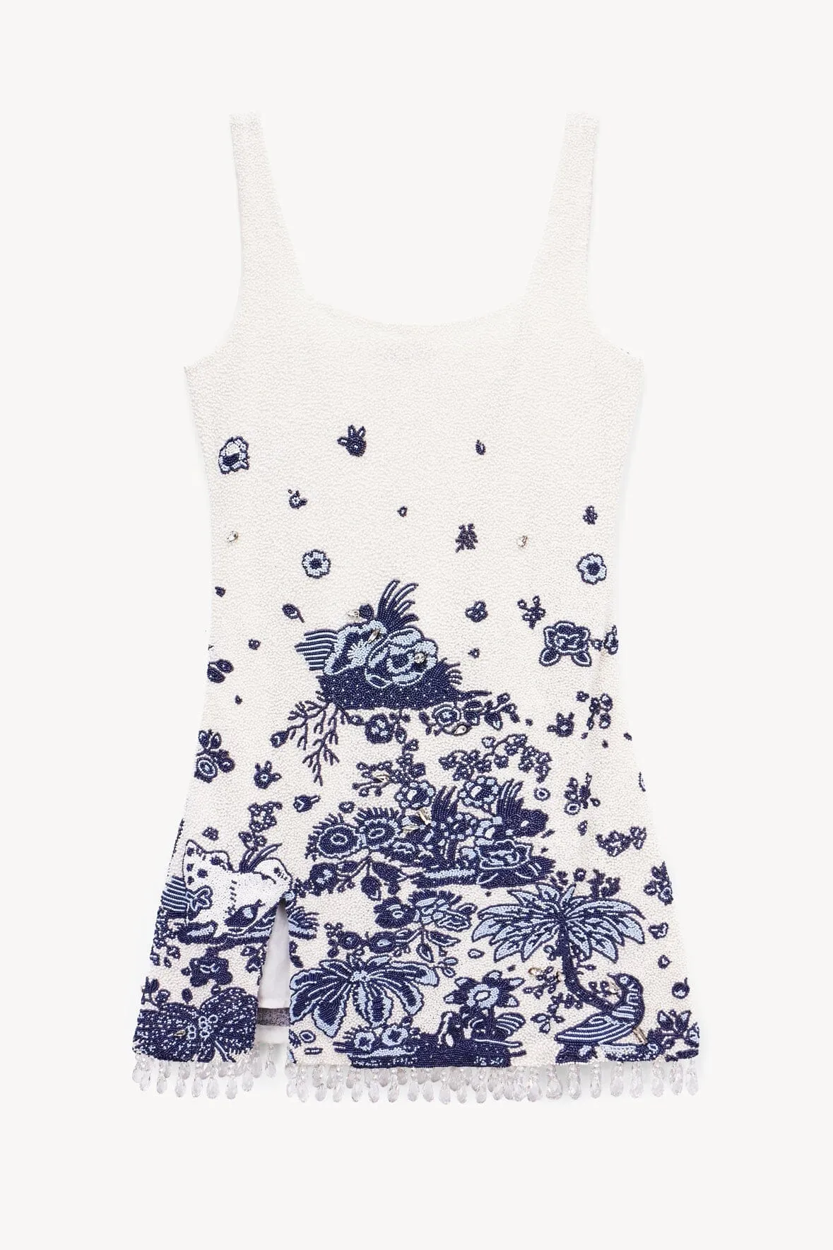 LE SABLE DRESS | BLUE TOILE sold by STAUD product image thumbnail 5