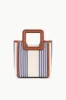 MINI SHIRLEY BAG | MARINE BAYADERE STRIPE sold by STAUD
