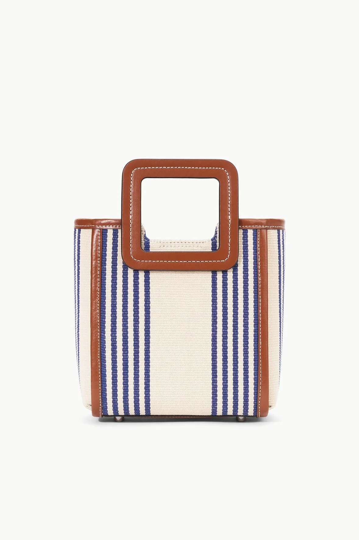MINI SHIRLEY BAG | MARINE BAYADERE STRIPE sold by STAUD