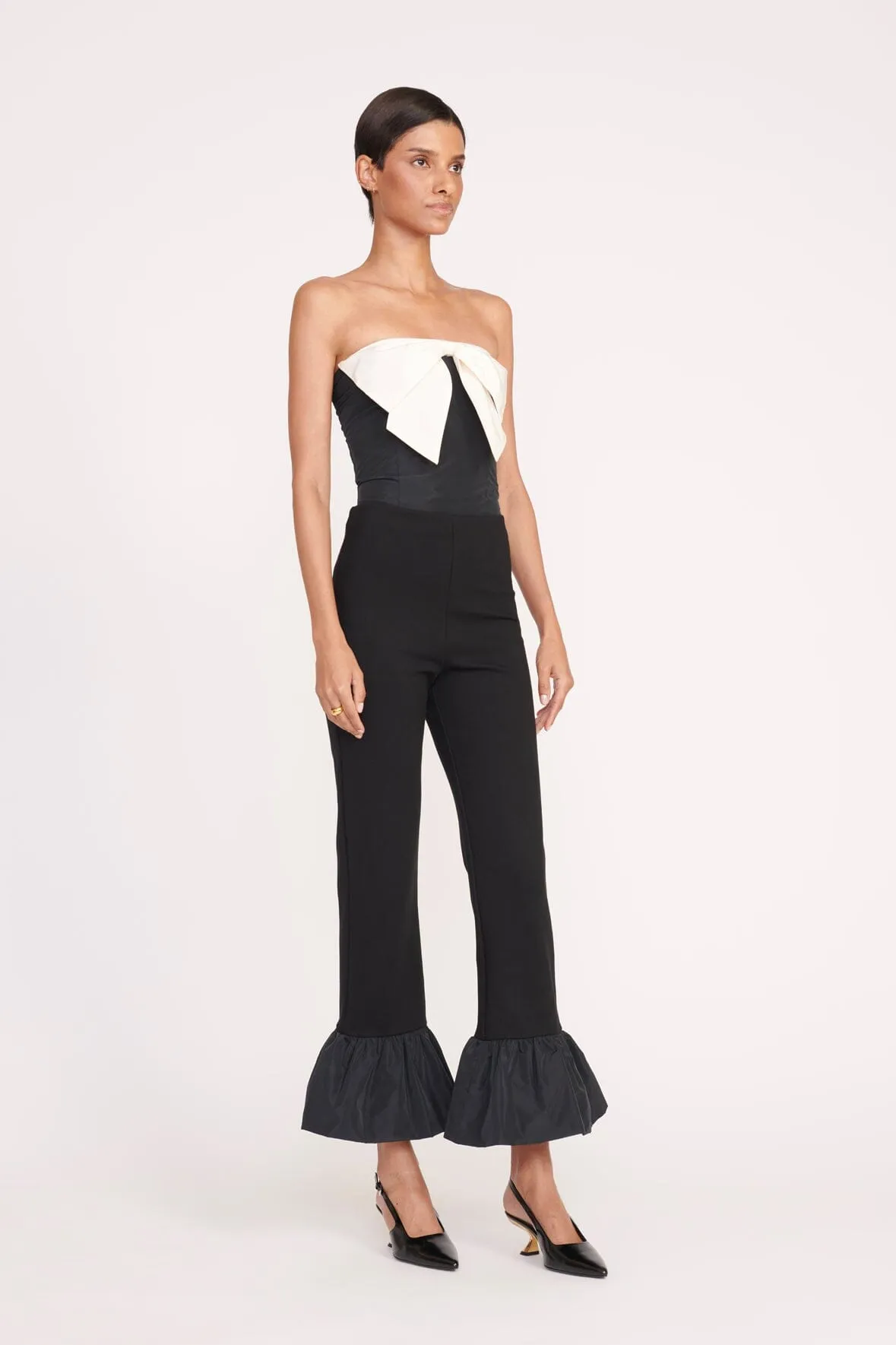 ATTICUS TOP | BLACK IVORY sold by STAUD product image thumbnail 4