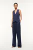 BRETT VEST | NAVY sold by STAUD