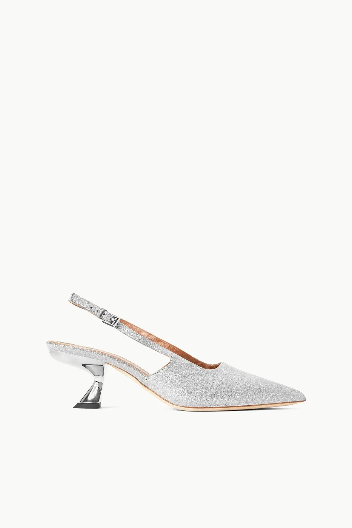 NEVE SLINGBACK HEEL | DIAMOND sold by STAUD