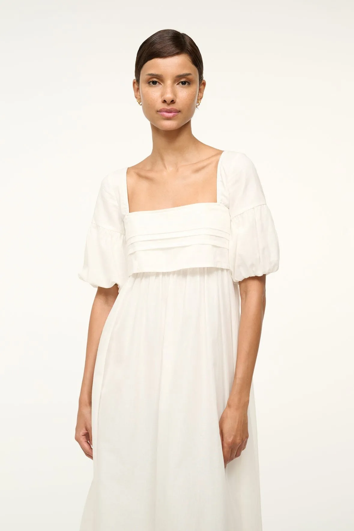 DARLA DRESS | IVORY sold by STAUD product image thumbnail 3