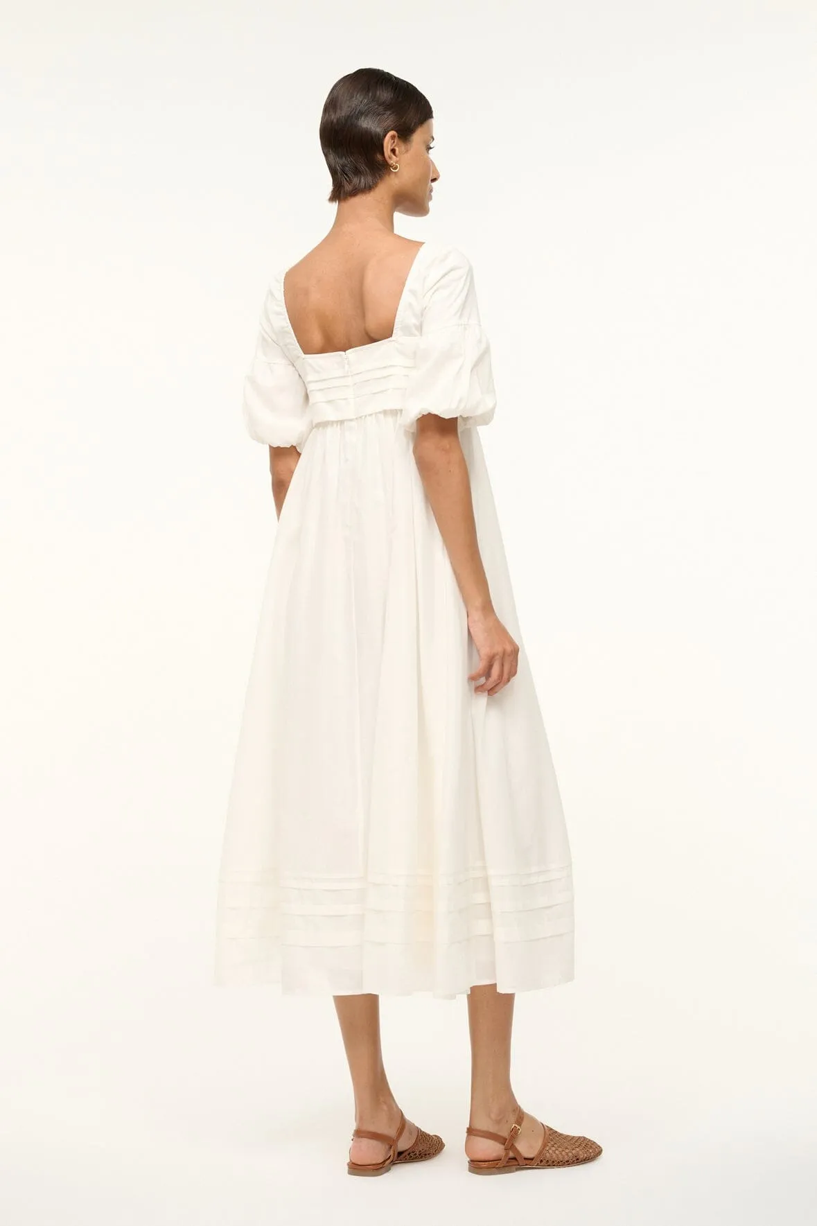 DARLA DRESS | IVORY sold by STAUD product image thumbnail 4