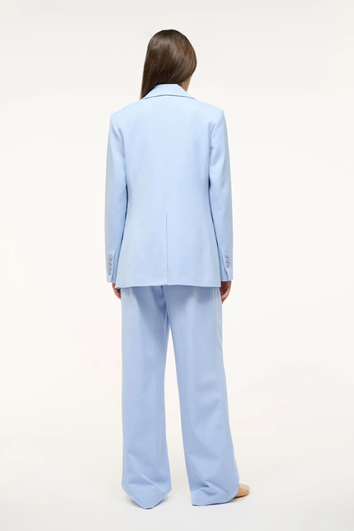 CITY BLAZER | PERIWINKLE sold by STAUD product image thumbnail 4