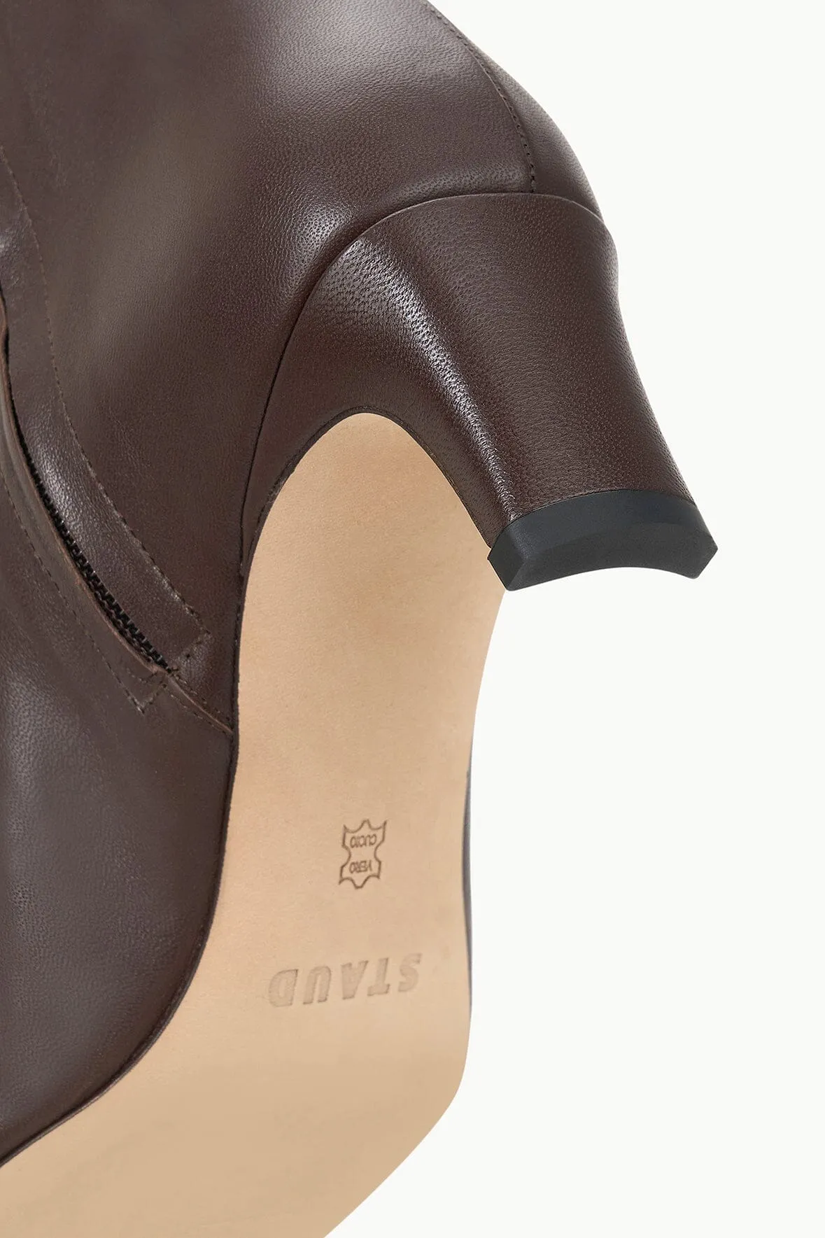 WALLY ANKLE BOOT | ESPRESSO sold by STAUD product image thumbnail 5