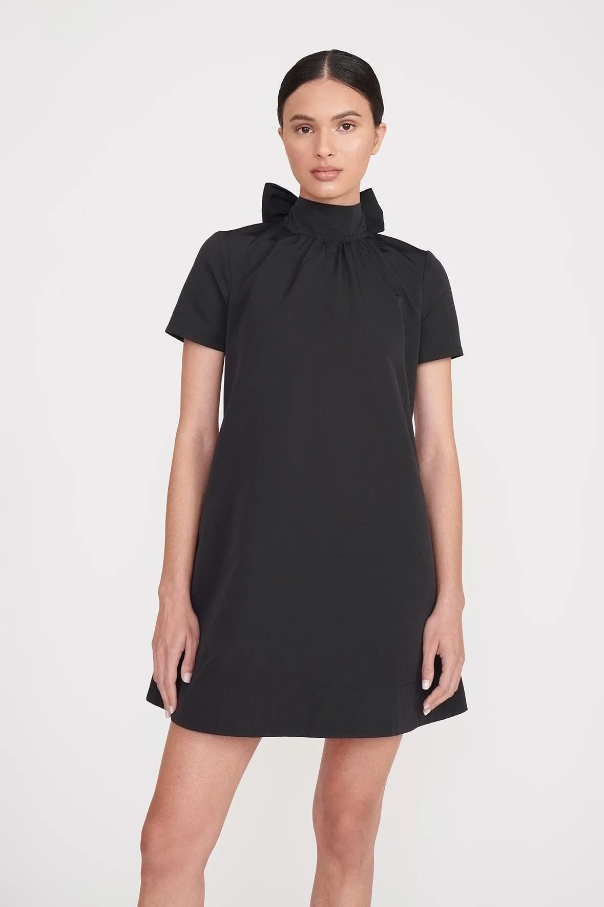 MINI ILANA DRESS | BLACK sold by STAUD product image thumbnail 3
