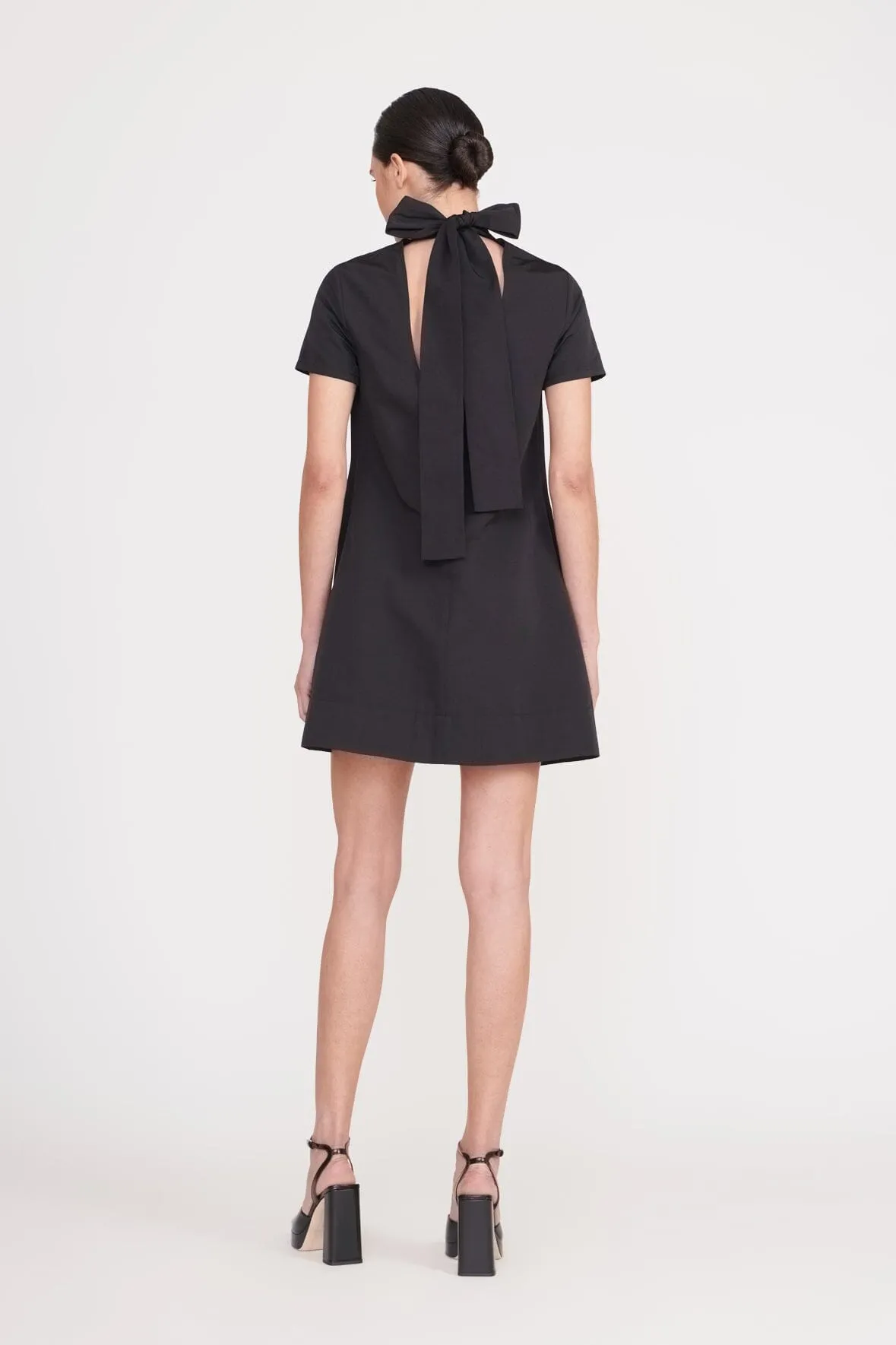 MINI ILANA DRESS | BLACK sold by STAUD product image thumbnail 5