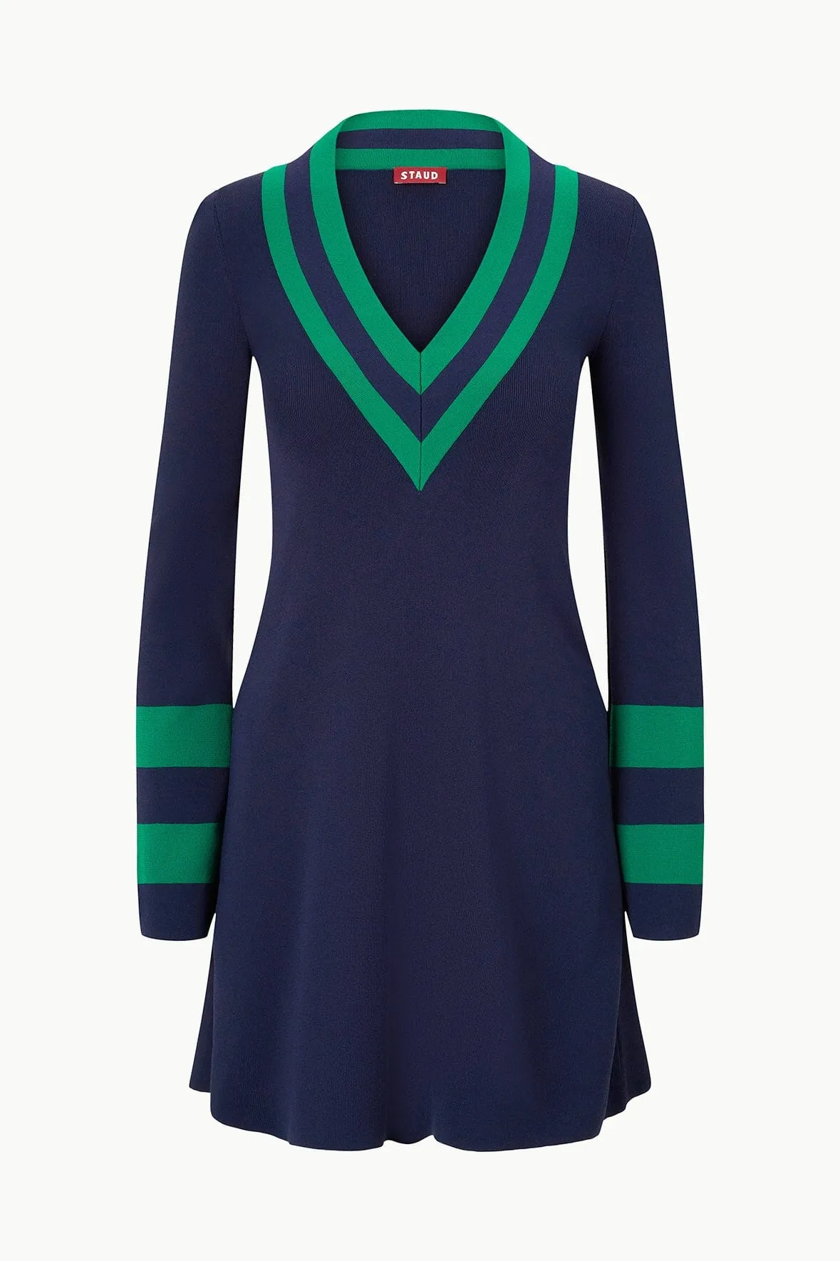 SUNSHINE DRESS | NAVY SEAWEED sold by STAUD product image thumbnail 5