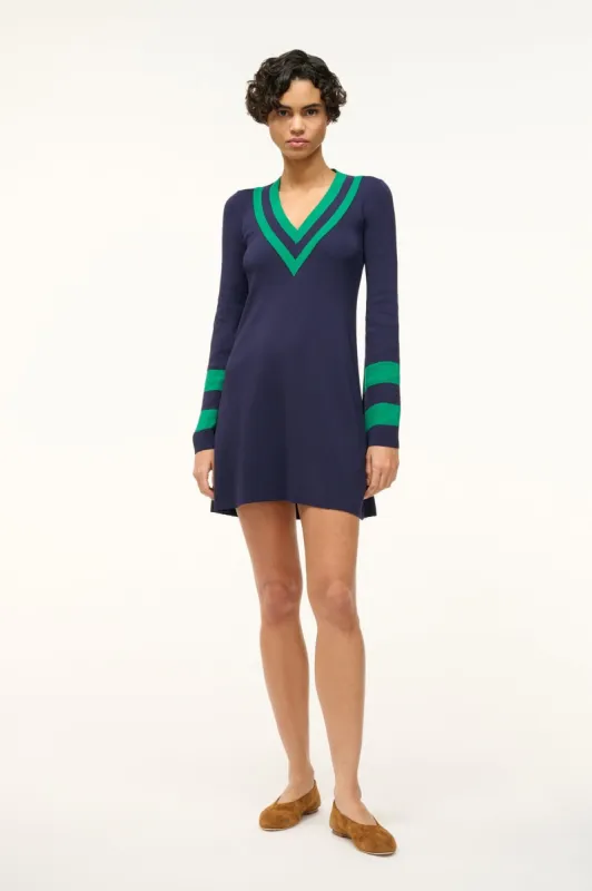 SUNSHINE DRESS | NAVY SEAWEED sold by STAUD