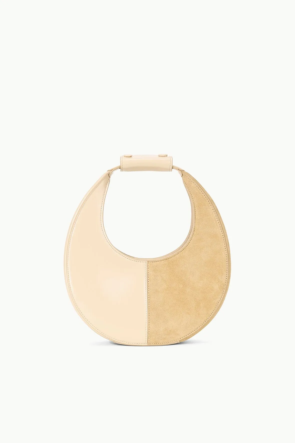 MINI MOON SPLIT BAG | OAT sold by STAUD