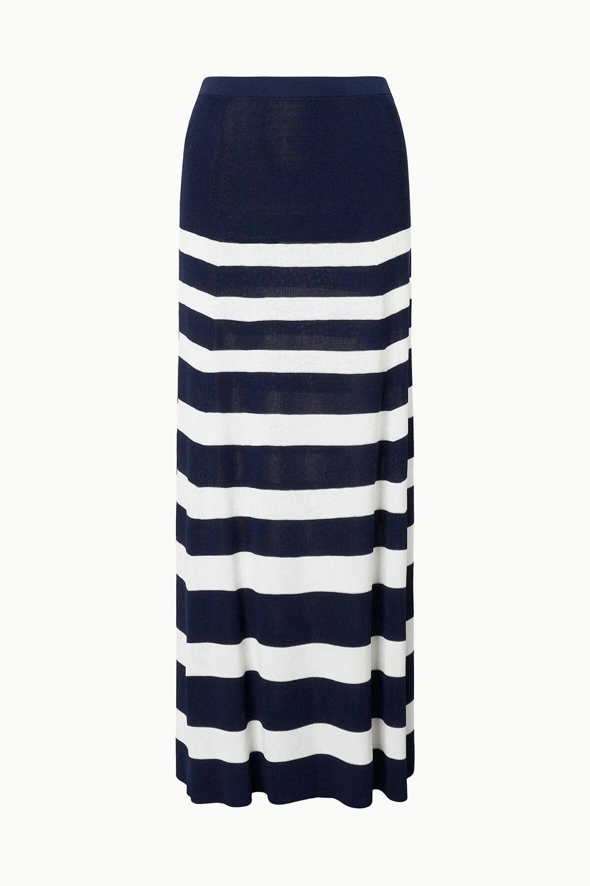 SWIRLING SKIRT | NAVY WHITE sold by STAUD product image thumbnail 5