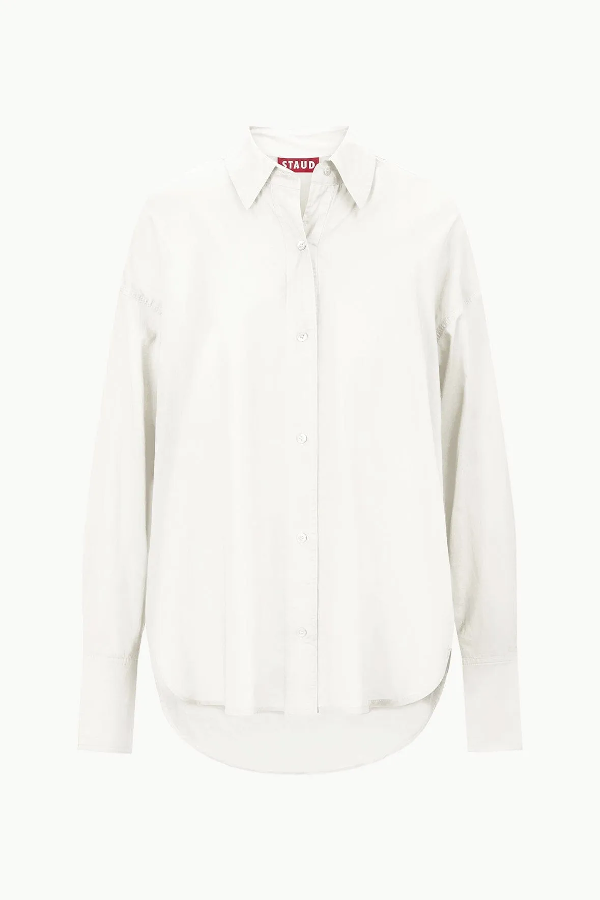 CHAMOMILE SHIRT | IVORY sold by STAUD product image thumbnail 2