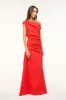 MAXI PHARE DRESS | RED ROSE sold by STAUD