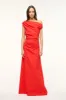 MAXI PHARE DRESS | RED ROSE sold by STAUD