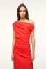 MAXI PHARE DRESS | RED ROSE sold by STAUD