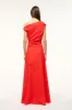 MAXI PHARE DRESS | RED ROSE sold by STAUD