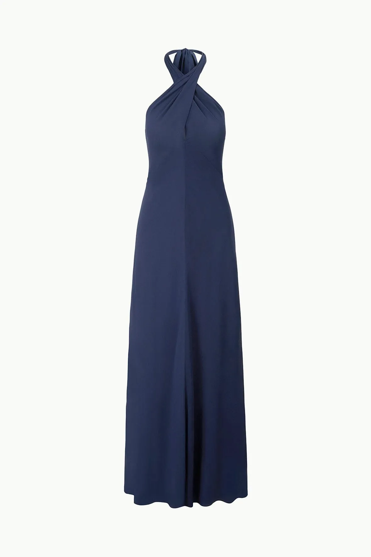 DAWN MAXI DRESS | NAVY sold by STAUD product image thumbnail 5