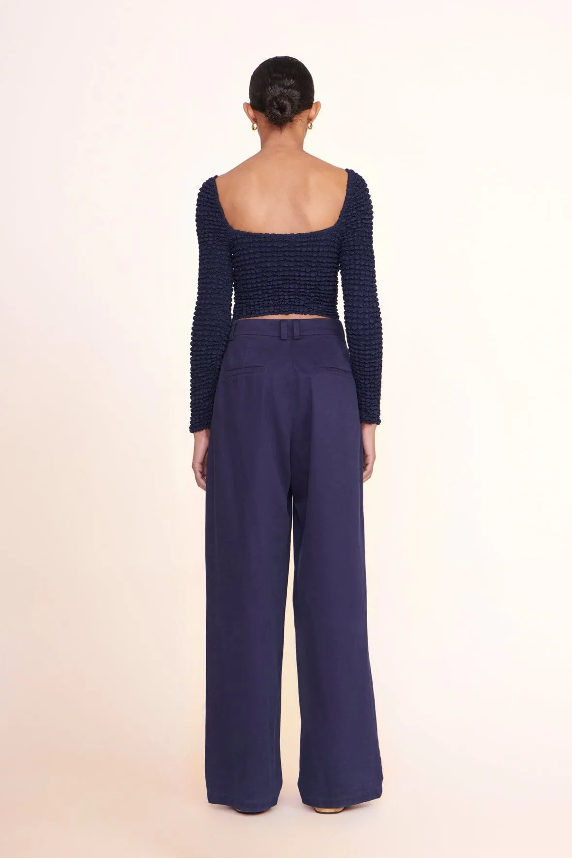 LUISA PANT | NAVY sold by STAUD product image thumbnail 3