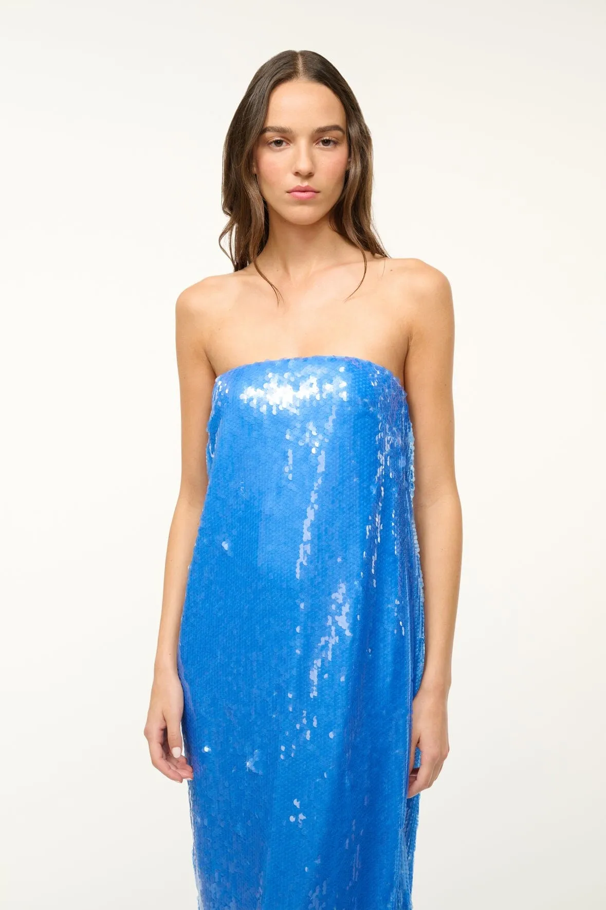 CASEY DRESS | CORNFLOWER sold by STAUD product image thumbnail 2