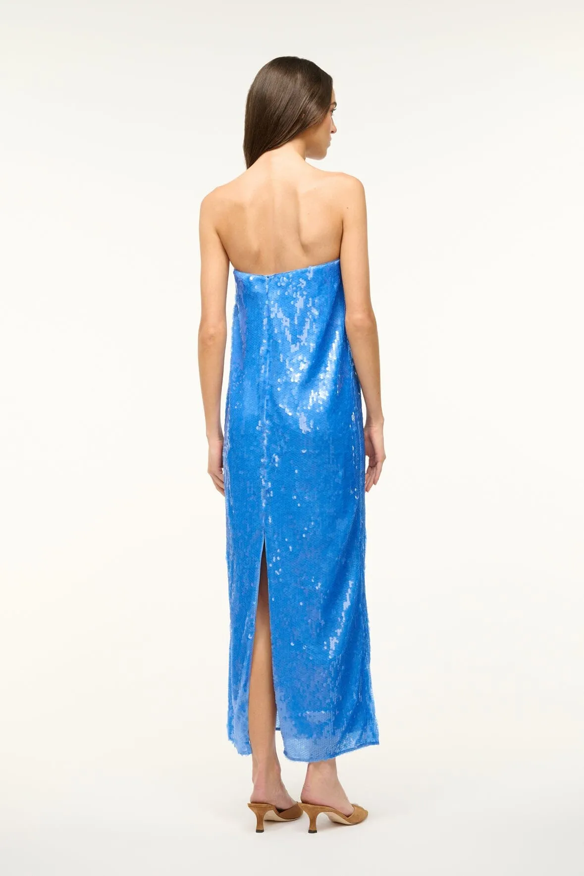 CASEY DRESS | CORNFLOWER sold by STAUD product image thumbnail 3