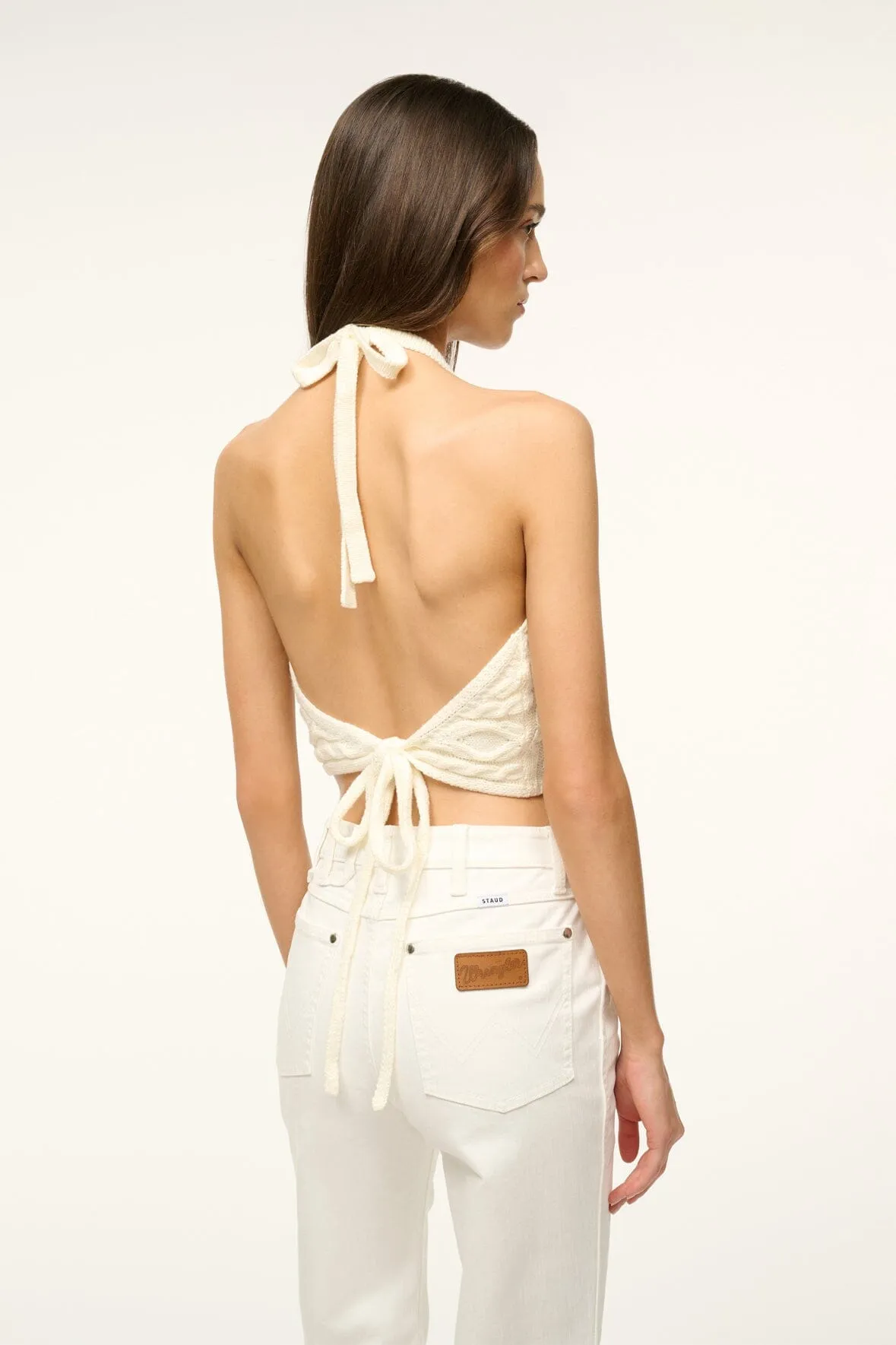 LORI TOP | BUTTERCREAM sold by STAUD product image thumbnail 2