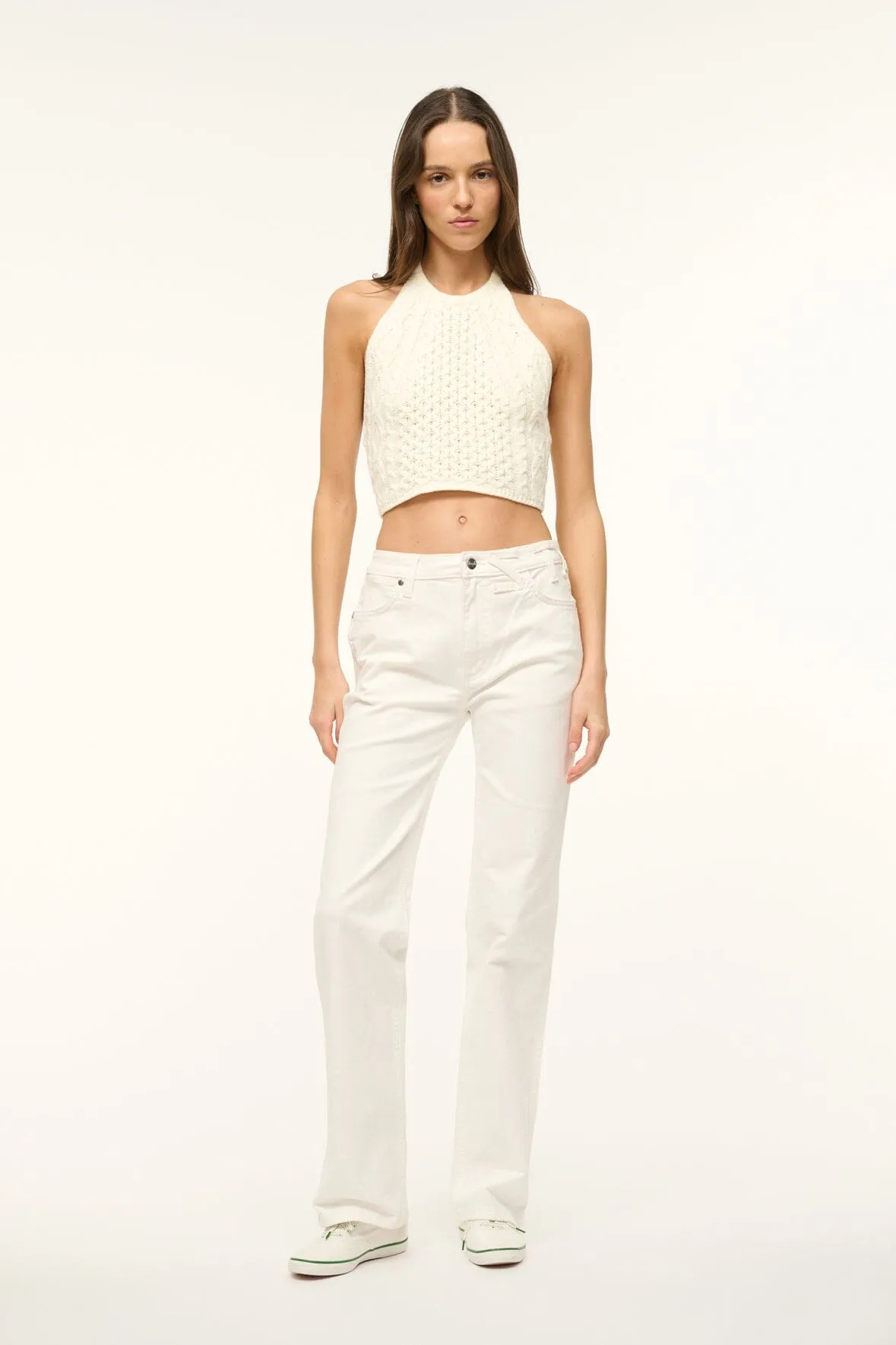 LORI TOP | BUTTERCREAM sold by STAUD product image thumbnail 3