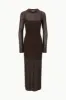 EIZA DRESS | EARTH sold by STAUD