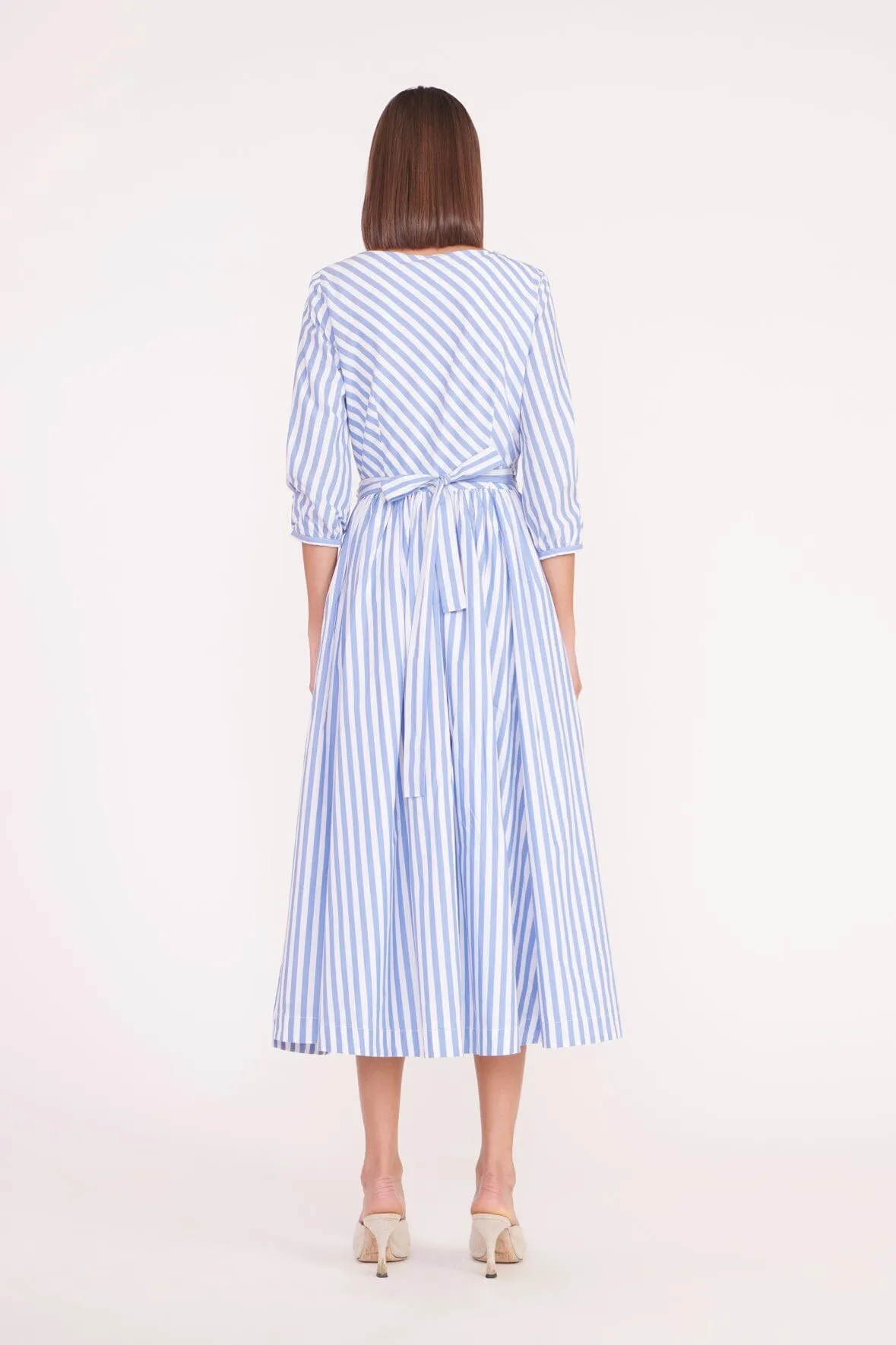 JODIE DRESS | SEA STRIPE sold by STAUD product image thumbnail 4