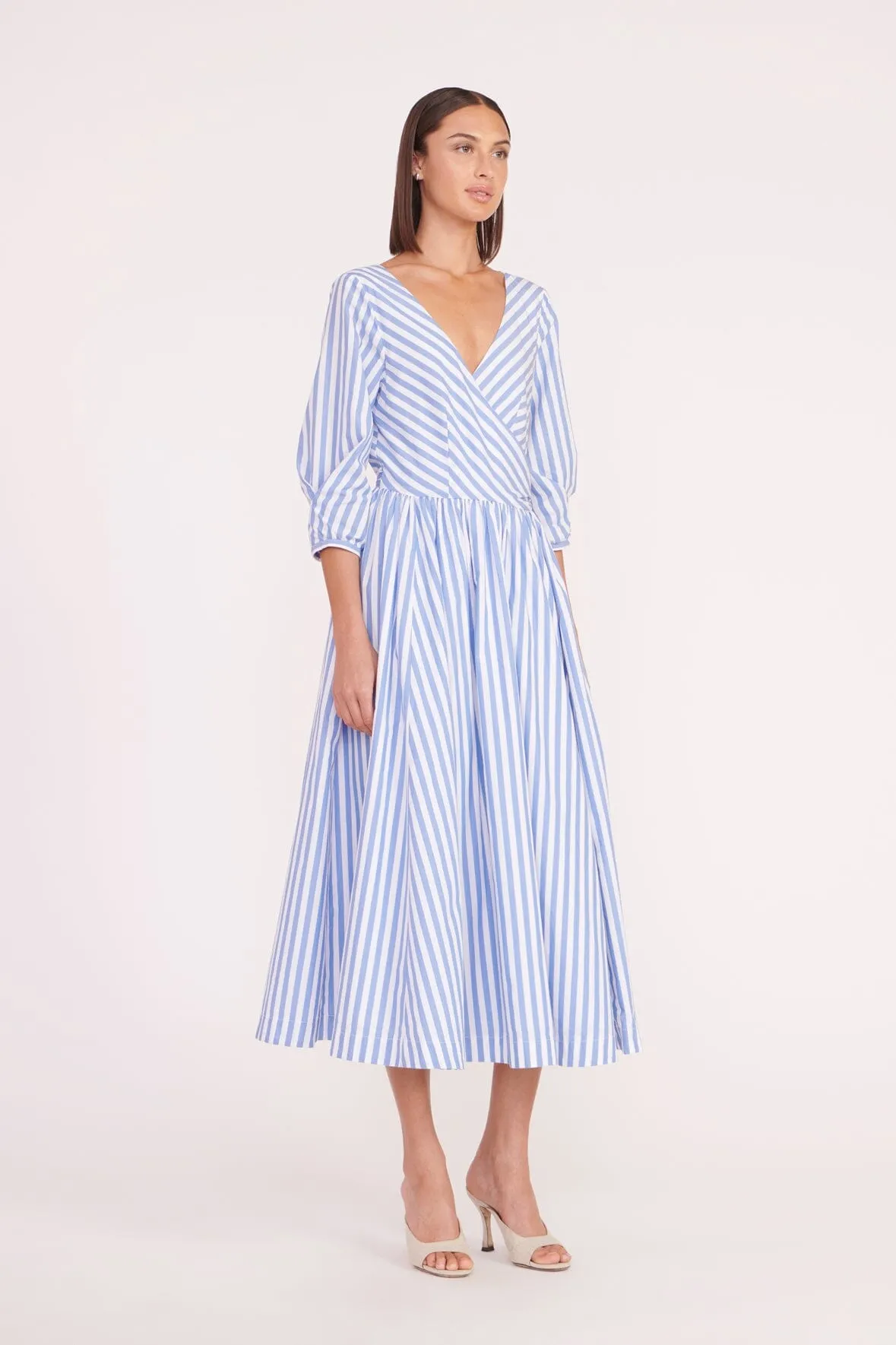 JODIE DRESS | SEA STRIPE sold by STAUD product image thumbnail 3