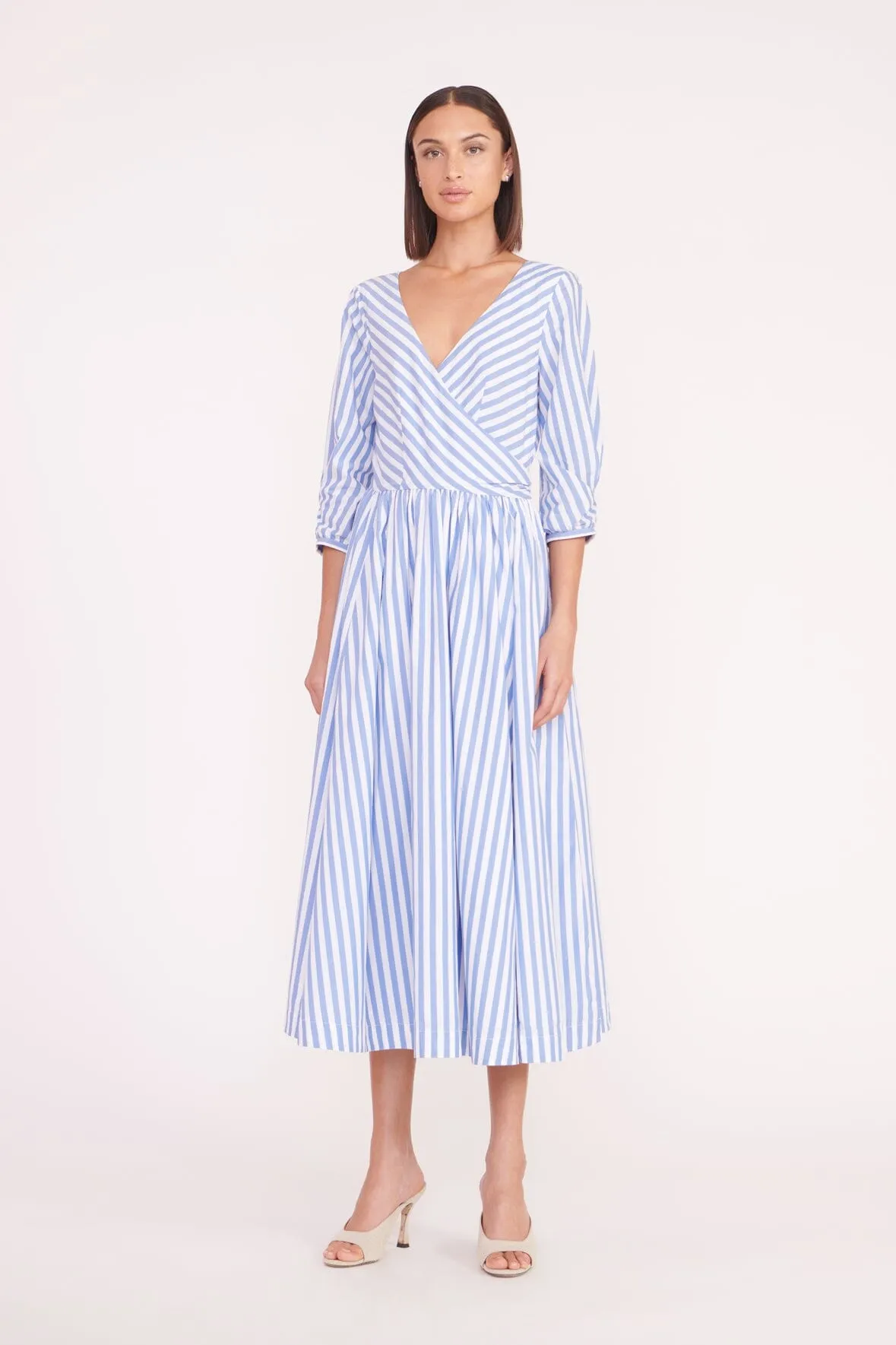 JODIE DRESS | SEA STRIPE sold by STAUD product image thumbnail 2