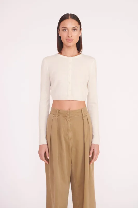 DEANNA SWEATER | CREME sold by STAUD