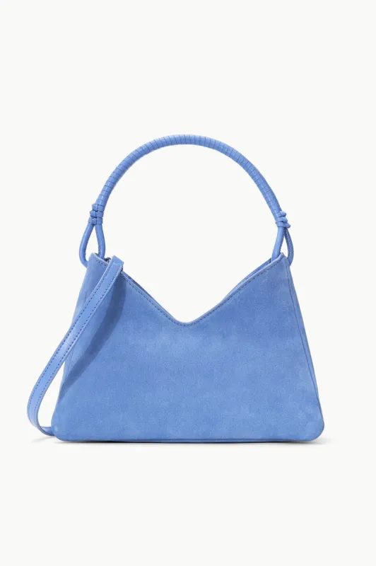 VALERIE SHOULDER BAG | BLUE HYDRANGEA sold by STAUD
